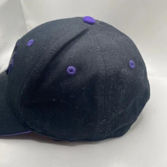 Phoenix Suns Hat Black Purple Strapback Adjustable Cleaned Dad Fan Favorite VGC - Picture 5 of 11